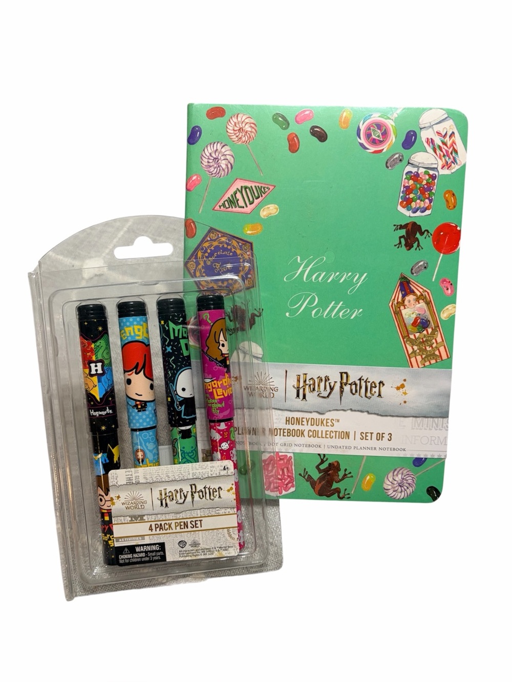 Harry Potter: Honeydukes Planner Notebooks Collection (set of 3) + Pen Set-NEW
